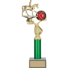 Odak Kupa - Figürlü Kupalar - At / Binici Figürlü Kupalar FG-018 A - 39 cm