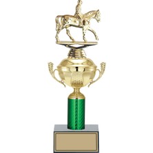 Odak Kupa - Figürlü Kupalar - At / Binici Figürlü Kupalar FG-050 C - 36 cm