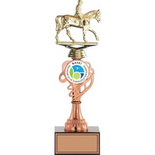 Odak Kupa - Figürlü Kupalar - At / Binici Figürlü Kupalar FG-034 C - 33 cm