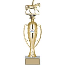 Odak Kupa - Figürlü Kupalar - At / Binici Figürlü Kupalar FG-026 B - 40 cm