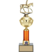 Odak Kupa - Figürlü Kupalar - At / Binici Figürlü Kupalar FG-055 C - 40 cm