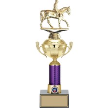 Odak Kupa - Figürlü Kupalar - At / Binici Figürlü Kupalar FG-060 C - 40 cm