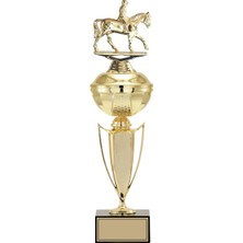Odak Kupa - Figürlü Kupalar - At / Binici Figürlü Kupalar FG-067 A - 46 cm