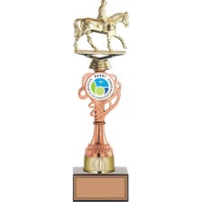 Odak Kupa - Figürlü Kupalar - At / Binici Figürlü Kupalar FG-036 C - 36 cm
