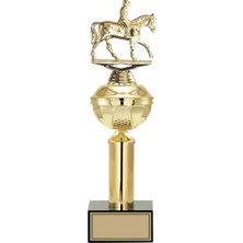 Odak Kupa - Figürlü Kupalar - At / Binici Figürlü Kupalar FG-047 C - 38 cm