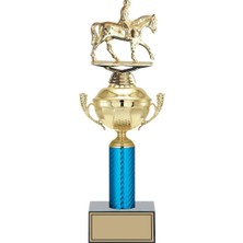 Odak Kupa - Figürlü Kupalar - At / Binici Figürlü Kupalar FG-052 B - 38 cm