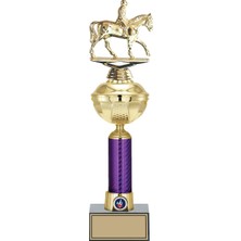 Odak Kupa - Figürlü Kupalar - At / Binici Figürlü Kupalar FG-059 B - 42 cm