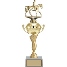 Odak Kupa - Figürlü Kupalar - At / Binici Figürlü Kupalar FG-070 C - 44 cm