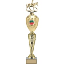 ODAK KUPA - Figürlü Kupalar - At / Binici Figürlü Kupalar FG-081 A - 62 cm