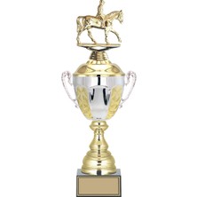 Odak Kupa - Figürlü Kupalar - At / Binici Figürlü Kupalar FG-087 B - 44 cm