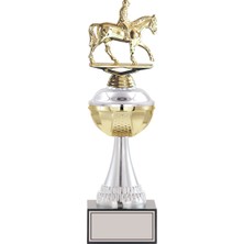 Odak Kupa - Figürlü Kupalar - At / Binici Figürlü Kupalar FG-045 A - 35 cm