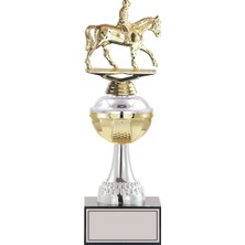 Odak Kupa - Figürlü Kupalar - At / Binici Figürlü Kupalar FG-045 B - 32 cm