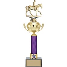 Odak Kupa - Figürlü Kupalar - At / Binici Figürlü Kupalar FG-060 A - 45 cm