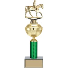 Odak Kupa - Figürlü Kupalar - At / Binici Figürlü Kupalar FG-049 B - 38 cm