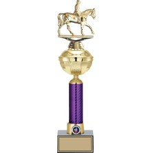 Odak Kupa - Figürlü Kupalar - At / Binici Figürlü Kupalar FG-059 A - 45 cm