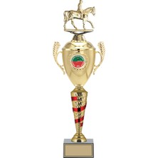 Odak Kupa - Figürlü Kupalar - At / Binici Figürlü Kupalar FG-082 C - 55 cm