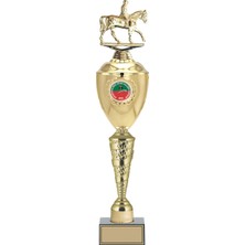 ODAK KUPA - Figürlü Kupalar - At / Binici Figürlü Kupalar FG-083 C - 57 cm