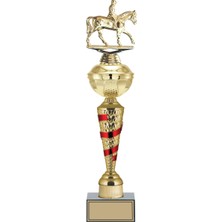 Odak Kupa - Figürlü Kupalar - At / Binici Figürlü Kupalar FG-077 C - 48 cm