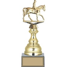 Odak Kupa - Figürlü Kupalar - At / Binici Figürlü Kupalar FG-023 B - 29 cm