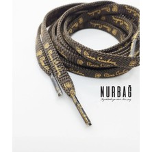 Nurbağ Dokuma Spor Ayakkabı Kahverengi (Pierre Cardin) Bağcık 80 cm 1 Çift VL90001