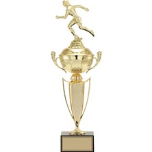 Odak Kupa - Figürlü Kupalar - Atletizm Kadın Figürlü Kupalar FG-068 A - 48 cm