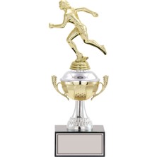 Odak Kupa - Figürlü Kupalar - Atletizm Kadın Figürlü Kupalar FG-046 C - 31 cm