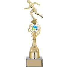 Odak Kupa - Figürlü Kupalar - Atletizm Kadın Figürlü Kupalar FG-033 B - 41 cm