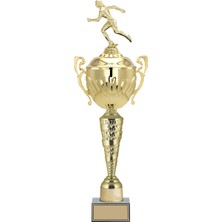 ODAK KUPA - Figürlü Kupalar - Atletizm Kadın Figürlü Kupalar FG-090 B - 62 cm