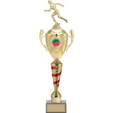 Odak Kupa - Figürlü Kupalar - Atletizm Kadın Figürlü Kupalar FG-084 C - 59 cm