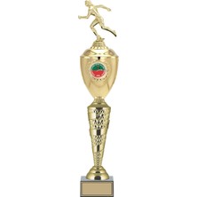 ODAK KUPA - Figürlü Kupalar - Atletizm Kadın Figürlü Kupalar FG-081 A - 63 cm