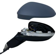 Spj Dış Dikiz Aynası Vw Golf 8 2021-2023 Elektrikli, Isıtmalı, Sinyalli, Manuel Katlanır, Astarlı Kapak, 6 Pin