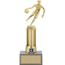 Odak Kupa - Figürlü Kupalar - Basketbol Kadın Figürlü Kupalar FG-008 C - 28 cm