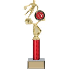 Odak Kupa - Figürlü Kupalar - Basketbol Kadın Figürlü Kupalar FG-016 A - 39 cm