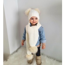 VOSVOSBABY Krem Atkı Bere Unisex