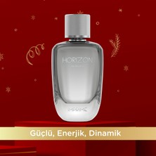 Horizon EDP Erkek Parfüm, Baharatlı-Odunsu, Limon, Tarçın, Misk, Amber, Sedir Ağacı, 100ml
