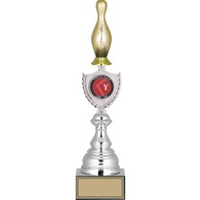 Odak Kupa - Figürlü Kupalar - Bowling / Pin Figürlü Kupalar FG-035 B - 41 cm