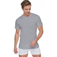 Güzel Kaman Seher Yıldızı Erkek Penye Gri Sıfır Yaka Fanila Atlet ( Beden 5 ) 6 Adet Kullanışlı Kaliteli