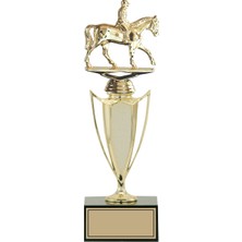 Odak Kupa - Figürlü Kupalar - At / Binici Figürlü Kupalar FG-039 B - 32 cm