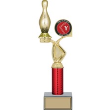 Odak Kupa - Figürlü Kupalar - Bowling / Pin Figürlü Kupalar FG-016 B - 37 cm