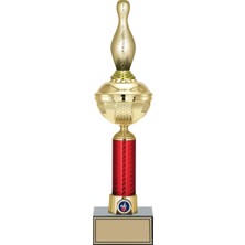 Odak Kupa - Figürlü Kupalar - Bowling / Pin Figürlü Kupalar FG-053 B - 43 cm