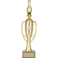 Odak Kupa - Figürlü Kupalar - Bowling / Pin Figürlü Kupalar FG-026 A - 44 cm