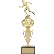 Odak Kupa - Figürlü Kupalar - Atletizm Kadın Figürlü Kupalar FG-067 C - 42 cm
