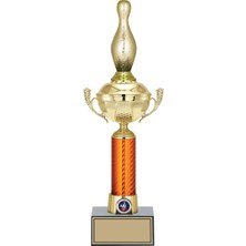 Odak Kupa - Figürlü Kupalar - Bowling / Pin Figürlü Kupalar FG-056 B - 43 cm