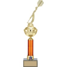 Odak Kupa - Figürlü Kupalar - Dart Figürlü Kupalar FG-055 A - 48 cm