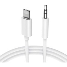 Favors Lightning To 3.5 mm Aux Iphone Için Audio Kablo Araç Içi Uyumlu Aux Kablosu Araç Içi Dönüştürücü