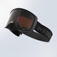 Wedze Yetişkin/Çocuk Kayak/Snowboard Maskesi - Siyah - G 100 S3
