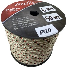 Tudix Fgd Motor Çekme Çalıştırma Starter Ipi 6 mm 50 Metre