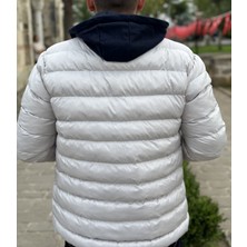 Palim Erkek Kapşonlu Şişme Mont Puffer1