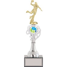 Odak Kupa - Figürlü Kupalar - Hentbol Figürlü Kupalar FG-034 B - 37 cm