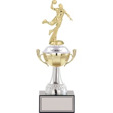 Odak Kupa - Figürlü Kupalar - Hentbol Figürlü Kupalar FG-046 B - 34 cm